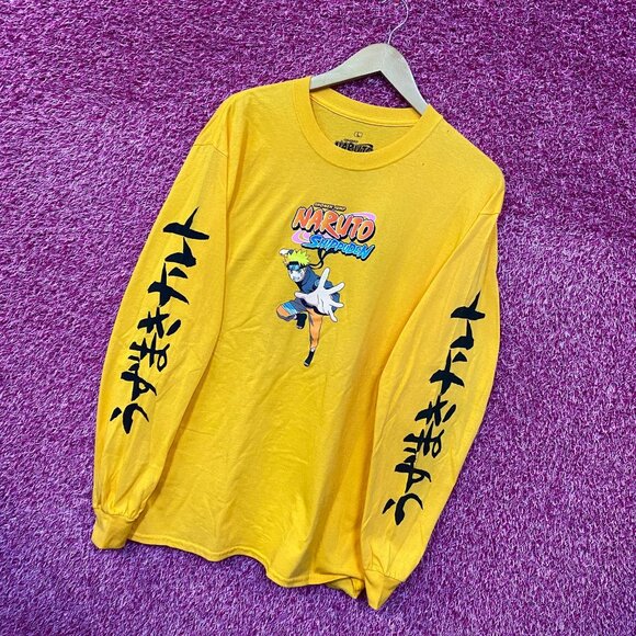Naruto Uzumaki Shonen Jump Naruto Shippuden Long Sleeve L - Picture 3 of 5